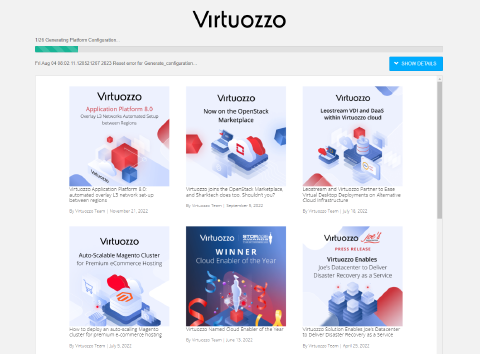 Vultr aaS installation